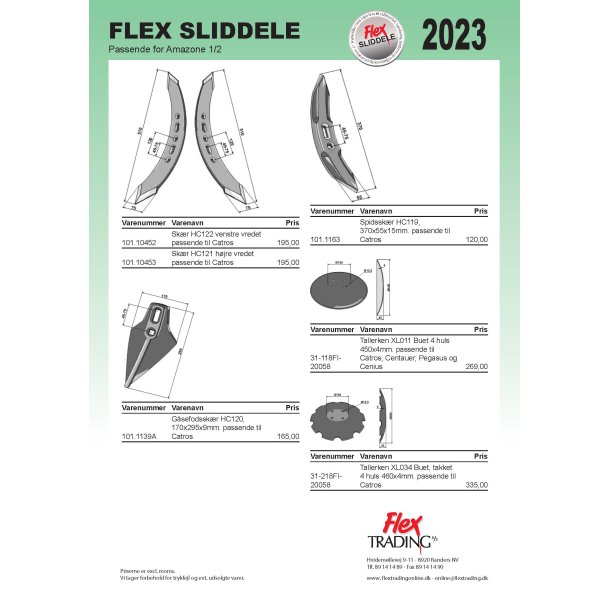 Flex Sliddele - Amazone 2023