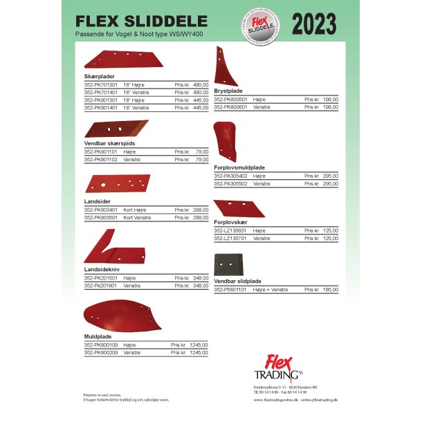 Flex Sliddele - Vogel og Noot 2023