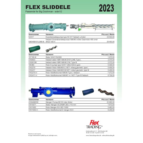 Flex Sliddele - Big Dutchman 2023