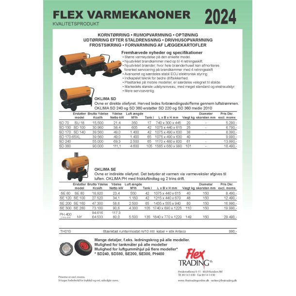 Flex Varmekanoner 2024