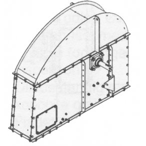 Kopelevatorhoved Komplet med Ophngsbeslag