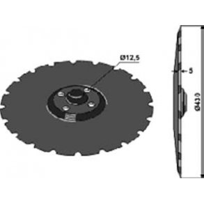 Tallerken Buet, takket