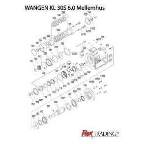 WANGEN KL 30S 6.0 Mellemhus Tegning