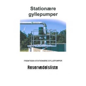 Gyllepumper Reservedelsliste